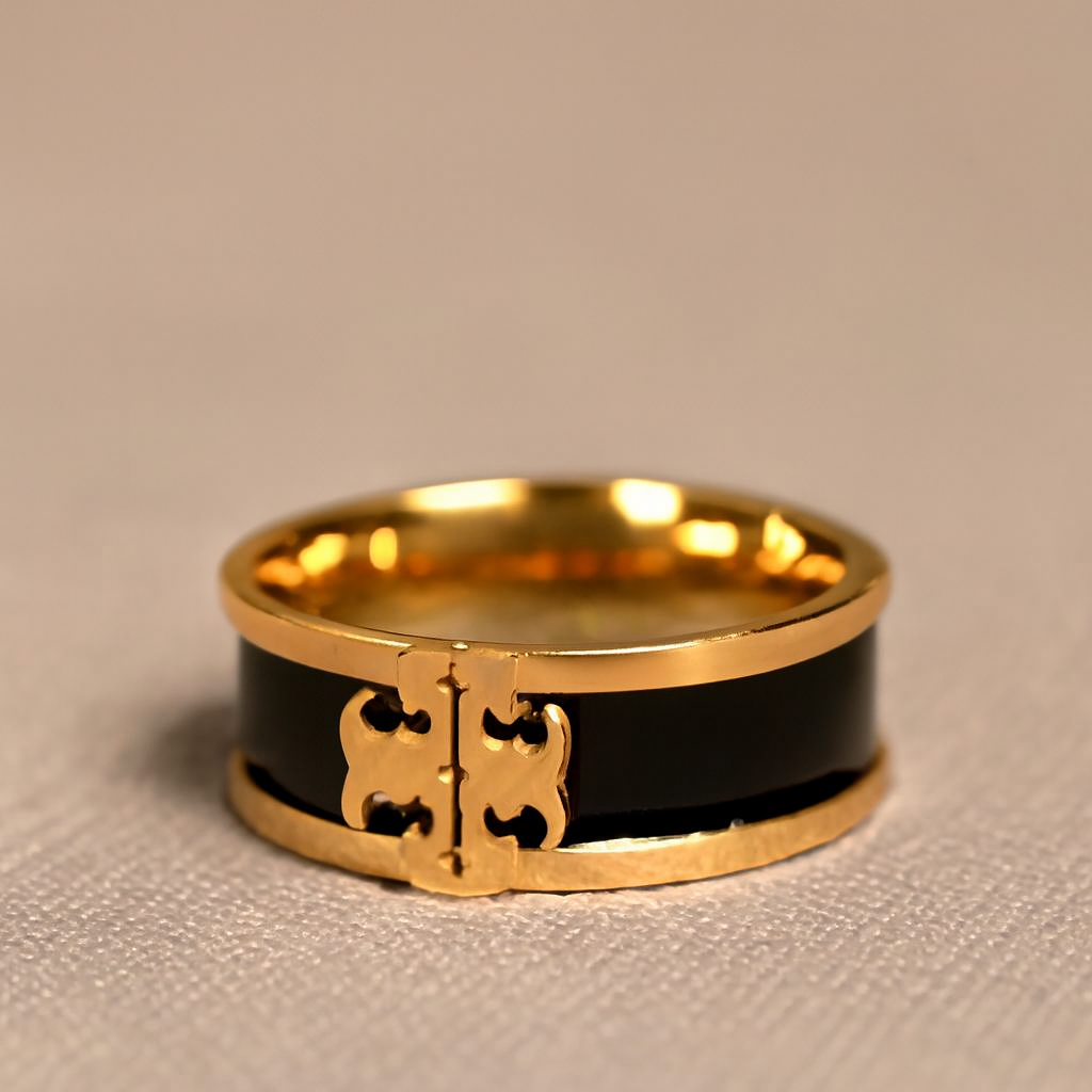 Black Tory Burch Ring