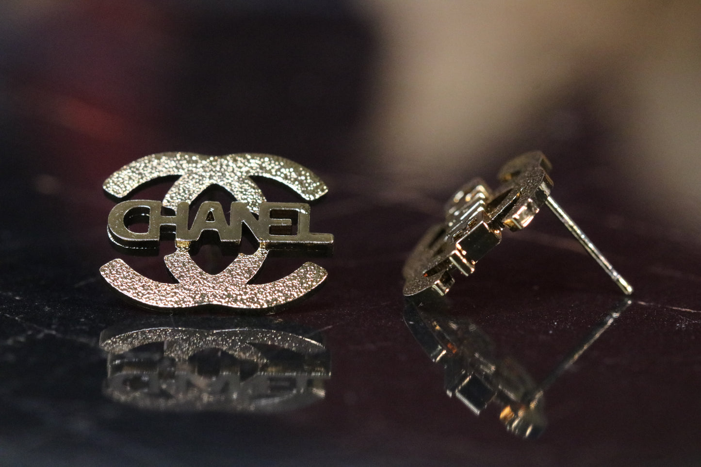 Chanel Inspired Earrings