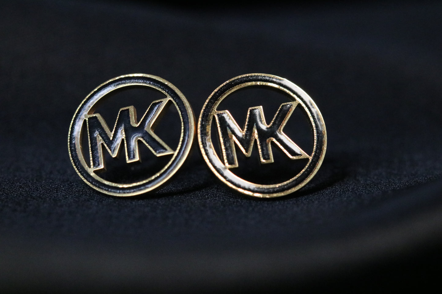MK Gold Earrings