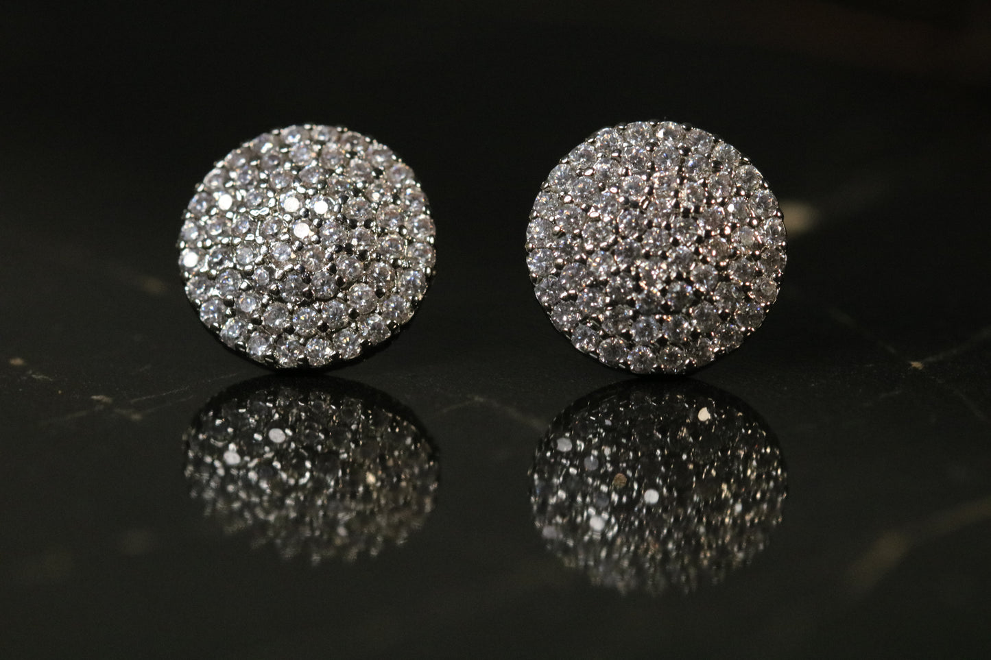 Gem Cluster Earrings