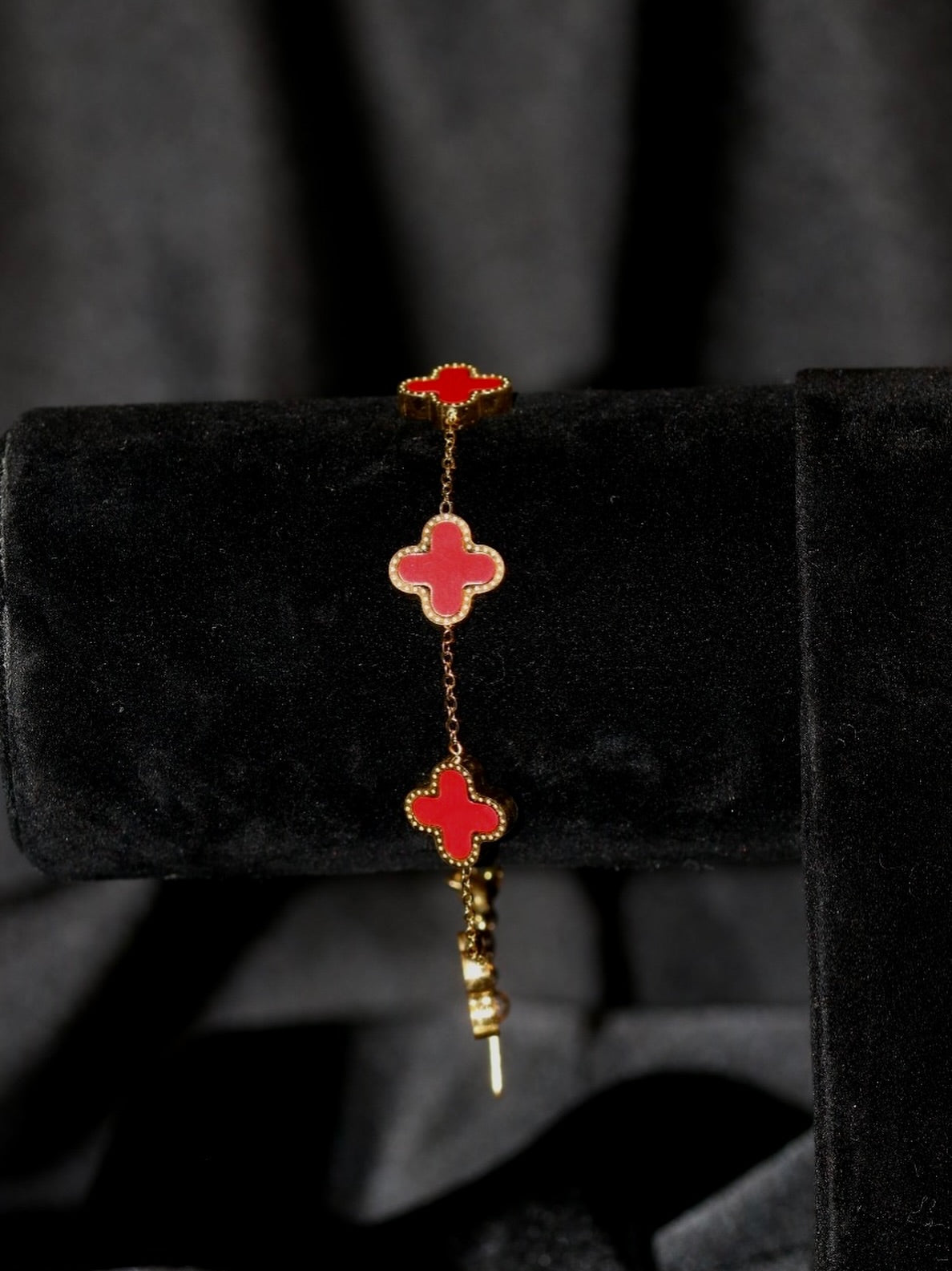 Ven Cleef Red Bracelet