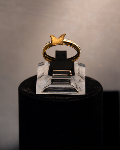 Butterfly Double Ring