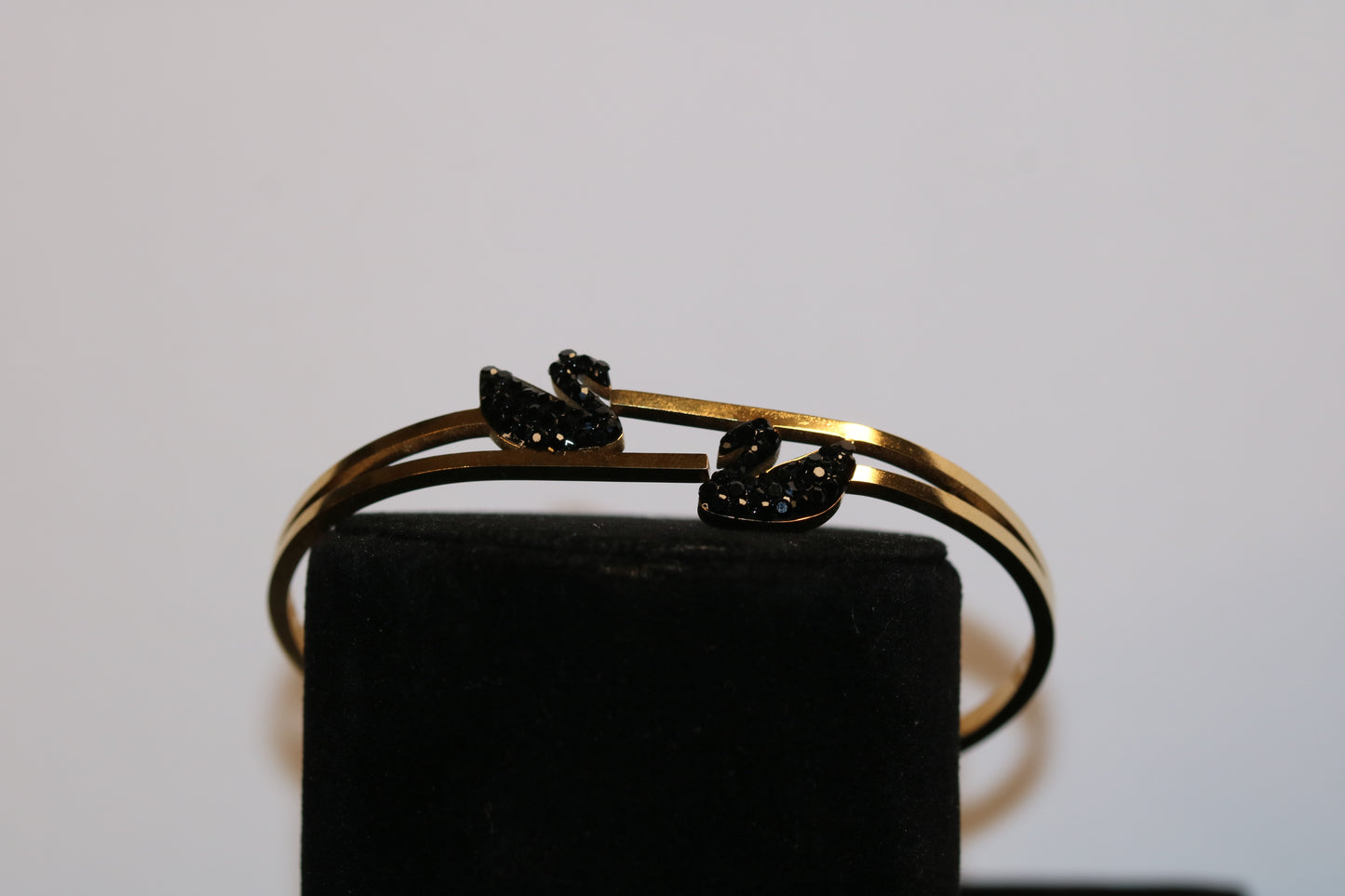 Swarovski Black Bangle