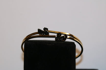 Swarovski Black Bangle