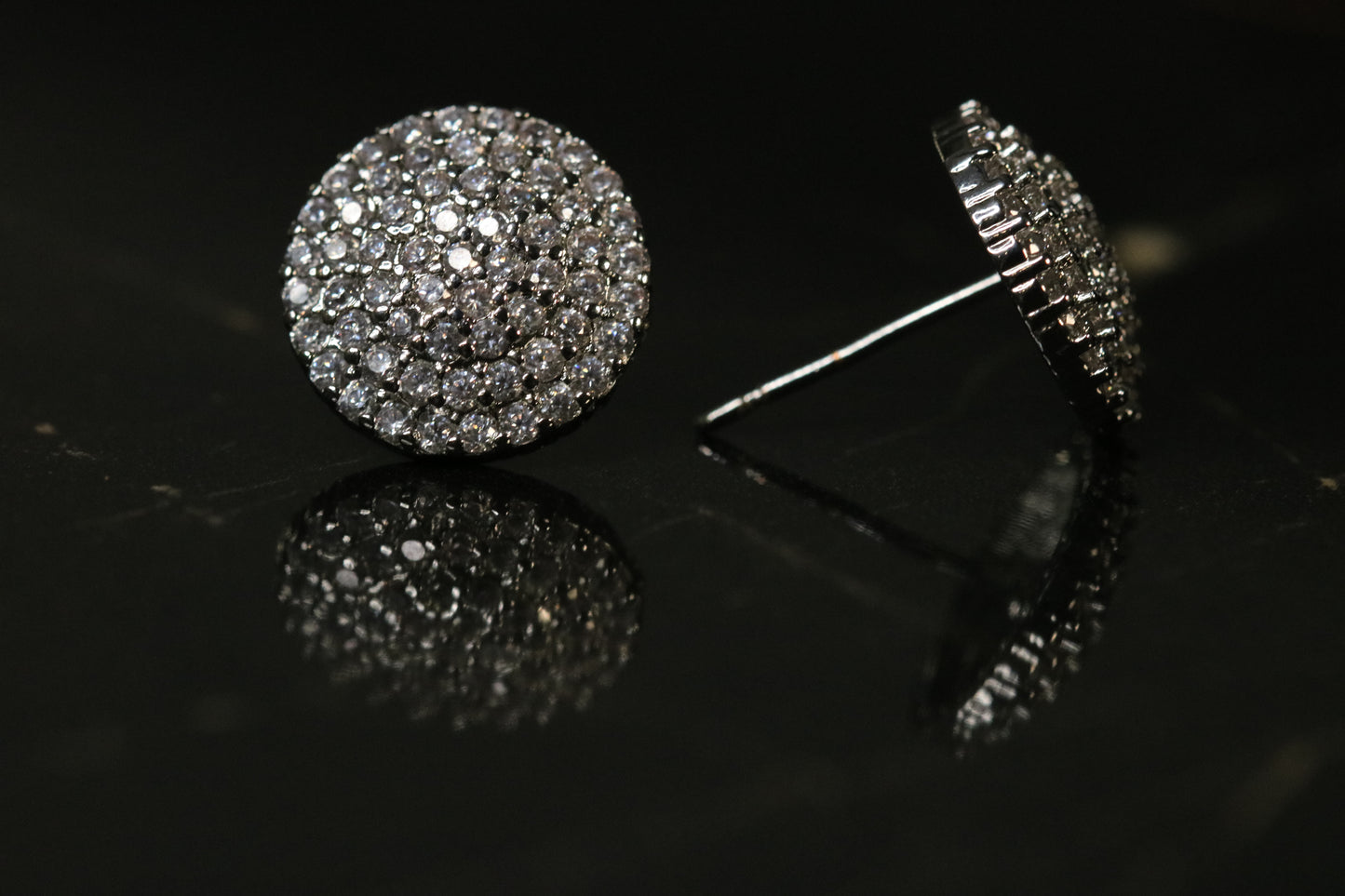Gem Cluster Earrings