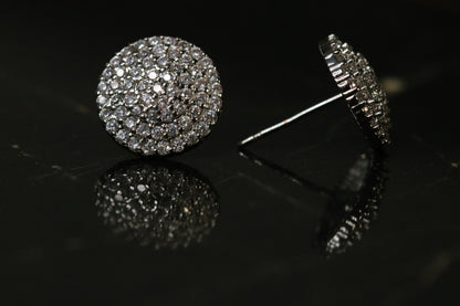 Gem Cluster Earrings