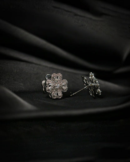 Rotating Flower Earrings